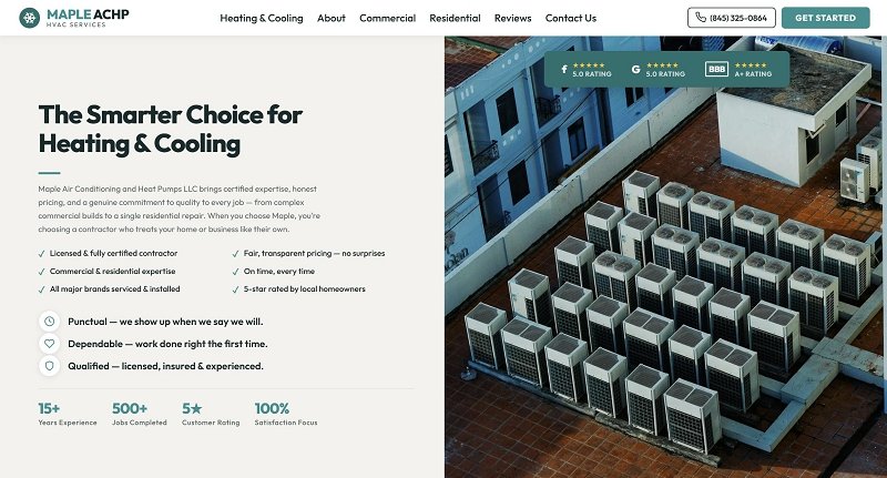 Maple Air Conditioning and Heat Pumps